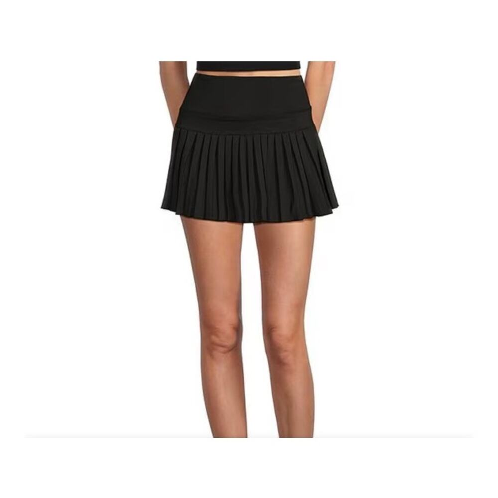 GB sz xl Active pleated tennis skort flowing pleats flat waist band